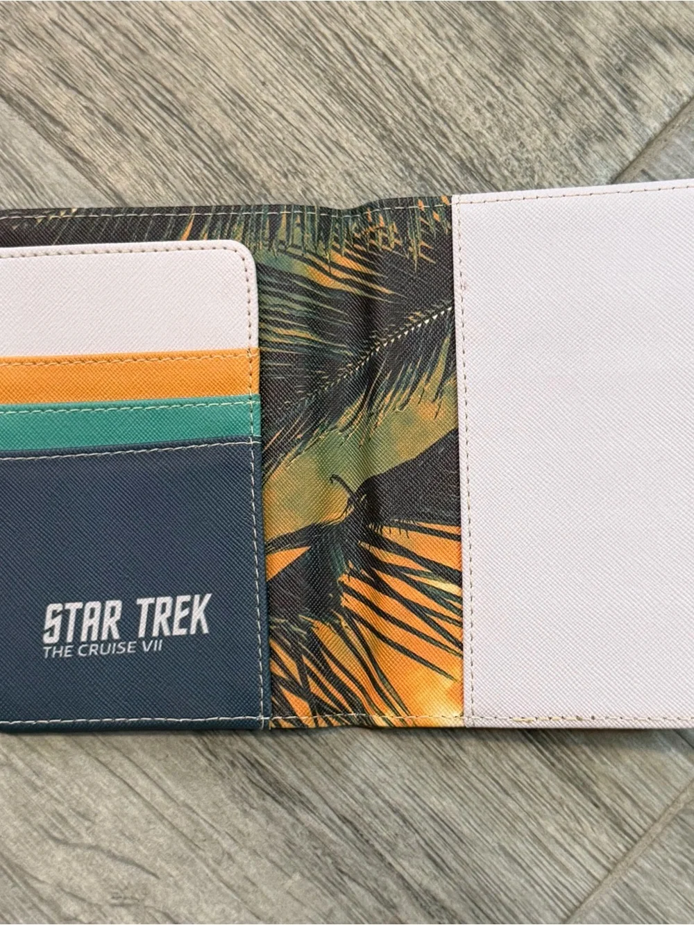 Star Trek The Cruise VII Passport Cover Tropical Vacation